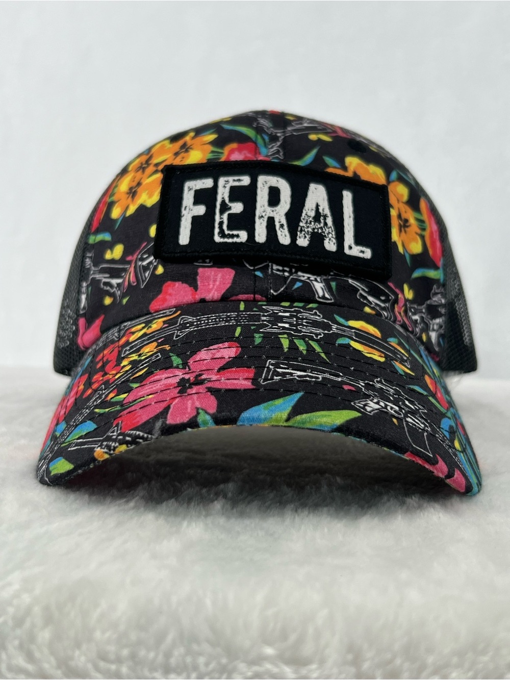 FERAL PATCH RIPSTOP TACTICAL MESH SNAPBACK HAT SOLD OUT ON WEBSITE SUMMER USA